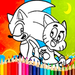 Coloring Sonic Games