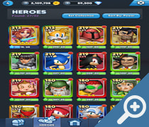 SEGA Heroes скриншот, screen