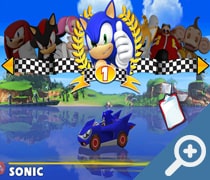 Sonic & Sega All-Stars Racing скриншот, screen