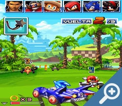 Sonic & Sega All-Stars Racing Java скриншот, screen