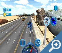 Sonic traffic Racer скриншот, screen