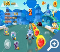 Super Sonic Kart Racing скриншот, screen