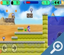 Temple of Sonic in Pyramid Run скриншот, screen