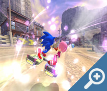 Sonic Riders скриншот, screen