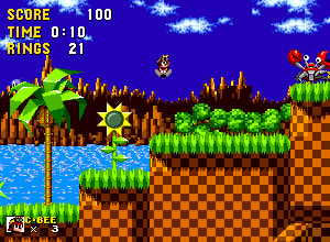 Charmy Bee in Sonic 1