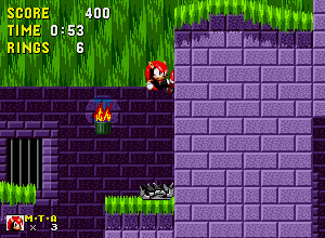 Mighty the Armadillo in Sonic 1